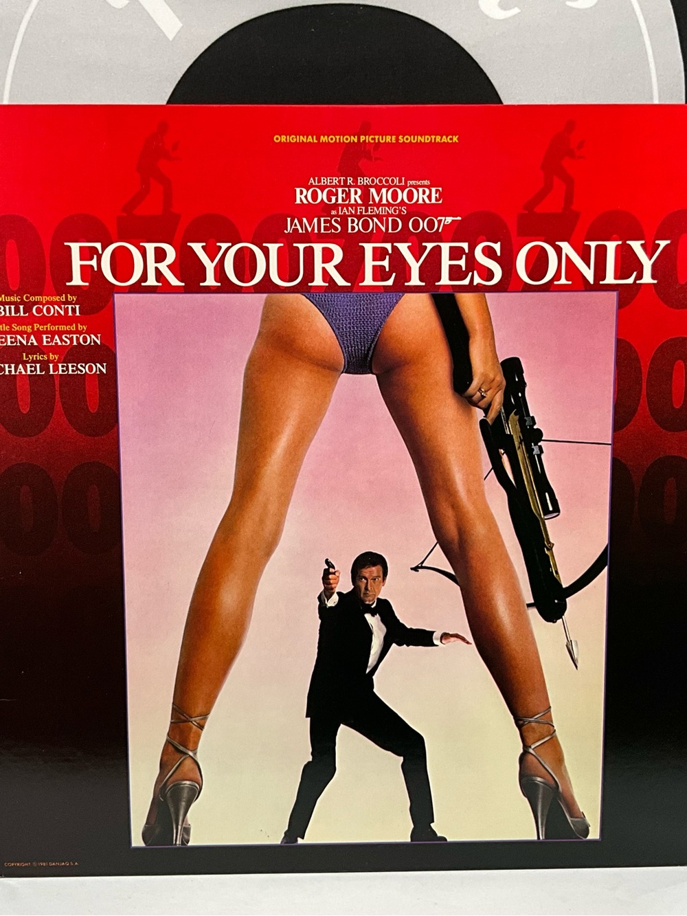 Bill Conti - For Your Eyes Only 007 Soundtrack (1981) Liberty LOO-1109